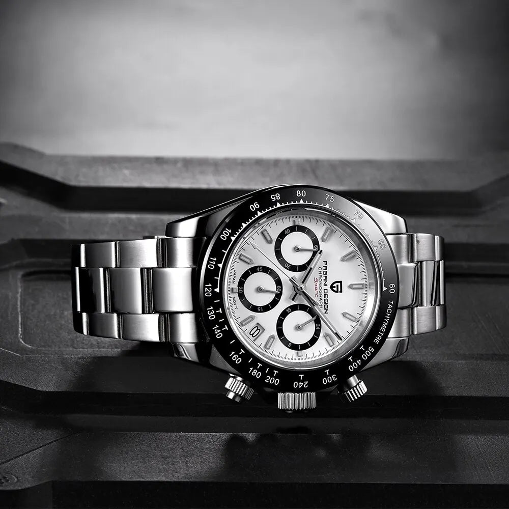 PAGANI DESIGN Men's Quartz Chronograph Luxury Business Watch.