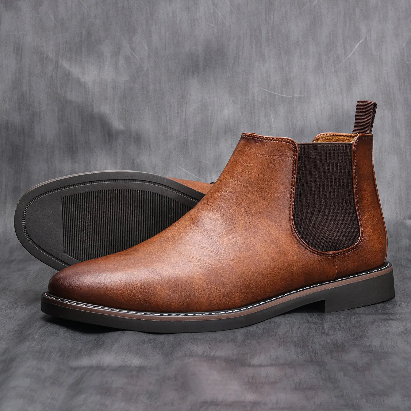 CHIROM SUPPLY Men's Retro Comfortable Dress Boots