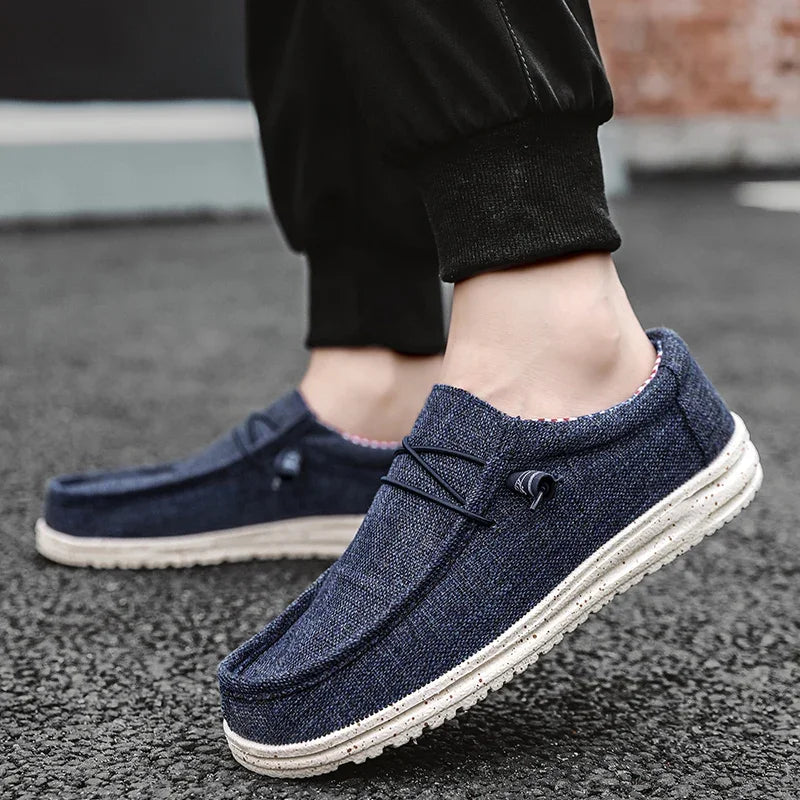 CHIROM SUPPLY Men's Lightweight Leisure Breathable Outdoor Canvas Shoes