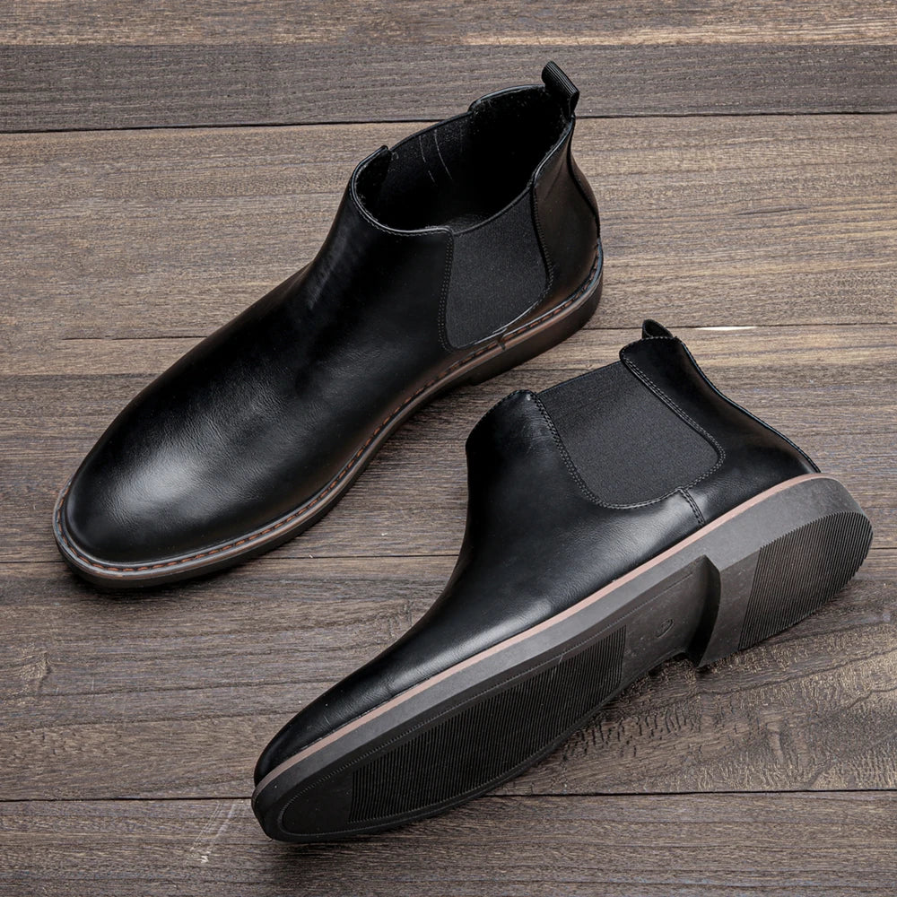 CHIROM SUPPLY Men's Retro Comfortable Dress Boots