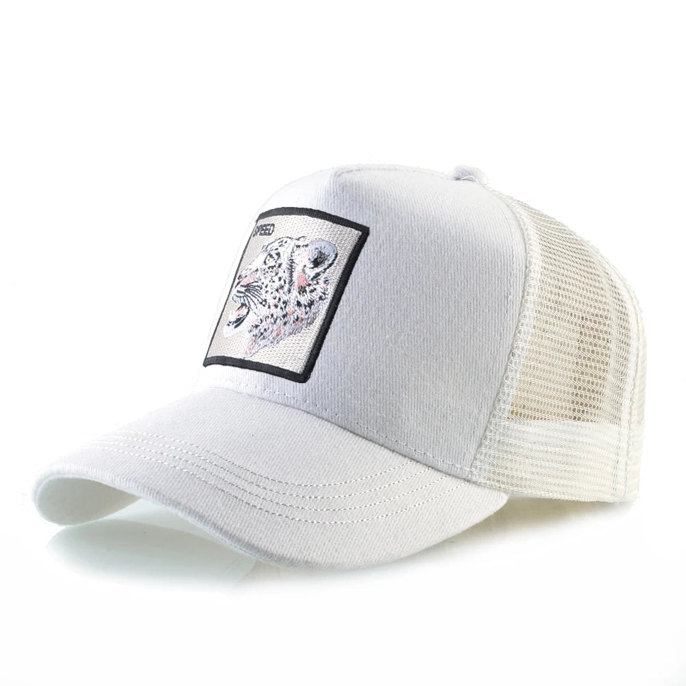 Men's Fashion Snapback Trucker Caps With Embroidery+Adjustable Visor