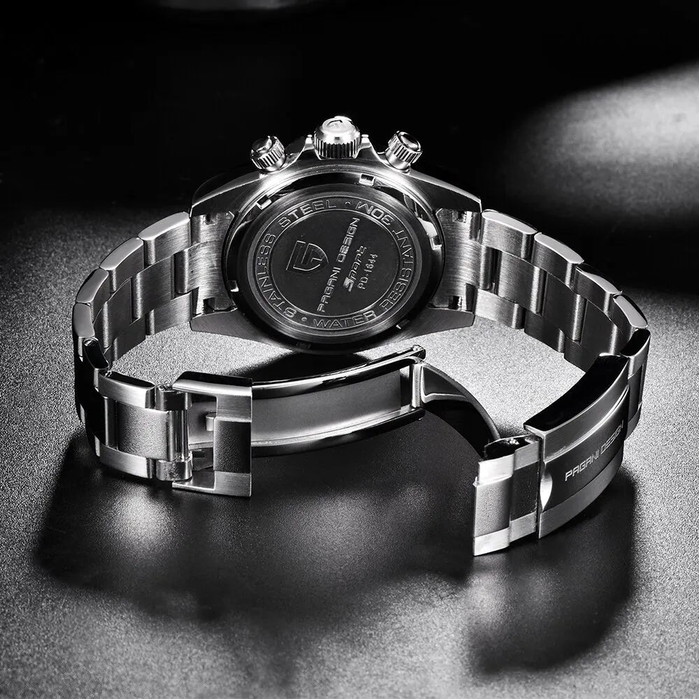 PAGANI DESIGN Men's Quartz Chronograph Luxury Business Watch.