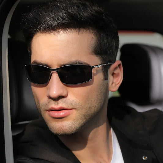 AORON Mens Polarized Driving UV400 Anti-Glare Sunglasses