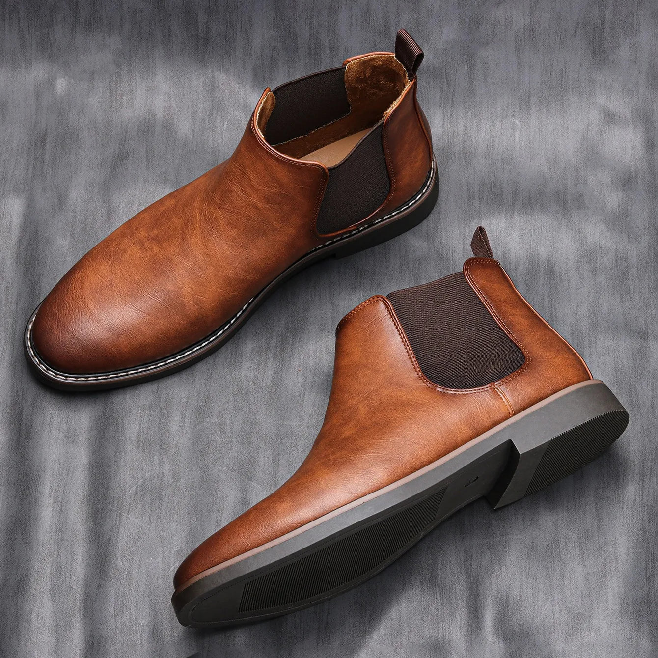 CHIROM SUPPLY Men's Retro Comfortable Dress Boots