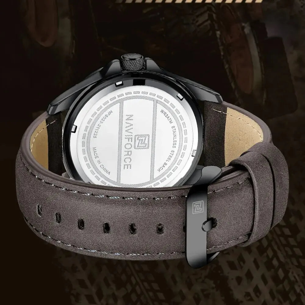NAVIFORCE Men's Casual Military Quartz Sports Waterproof Wrist-Watch