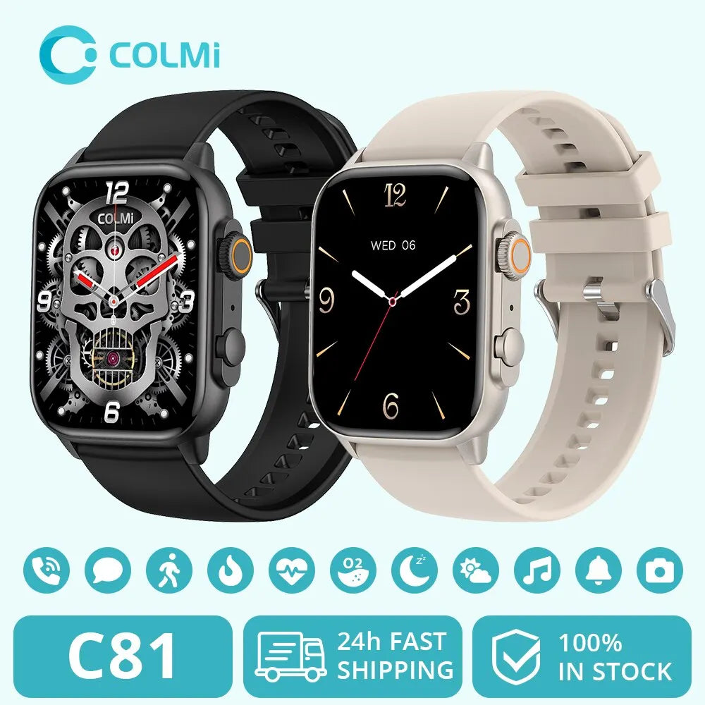 COLMI C81 Men's 2.0" AMOLED Smartwatch