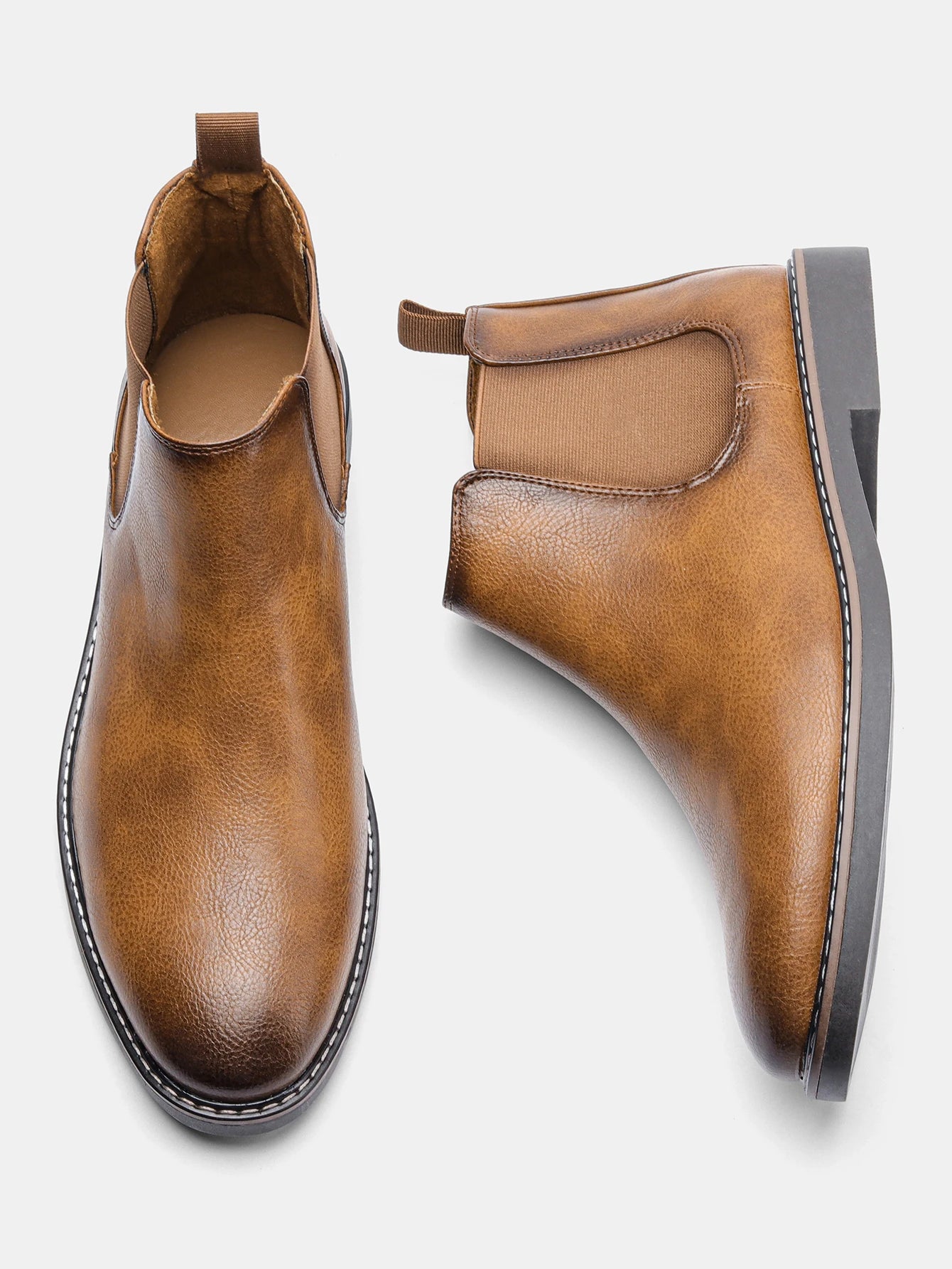 CHIROM SUPPLY Men's Retro Comfortable Dress Boots