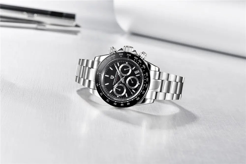 PAGANI DESIGN Men's Quartz Chronograph Luxury Business Watch.
