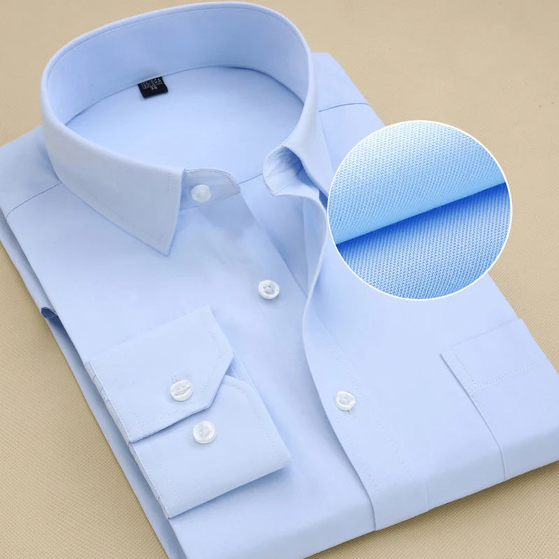 High-Quality Slim Fit Dress Shirts For Men (Business, Formal, Or Social Events)