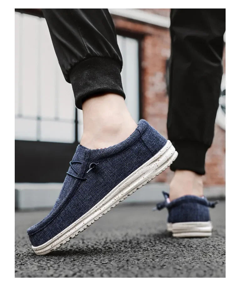 CHIROM SUPPLY Men's Lightweight Leisure Breathable Outdoor Canvas Shoes