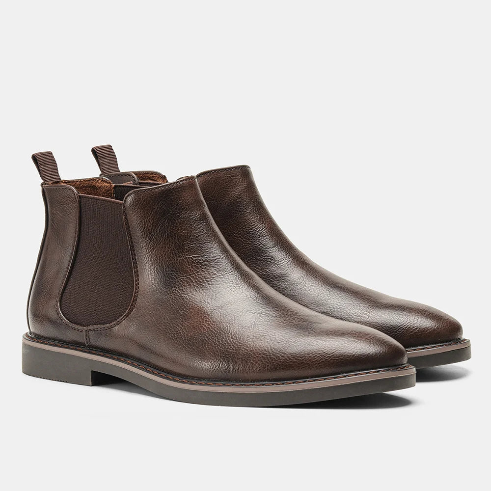 CHIROM SUPPLY Men's Retro Comfortable Dress Boots
