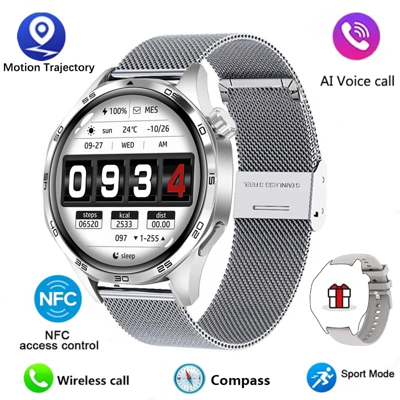 GT5 PRO Men's Smart Watch +AMOLED HD Screen+GPS