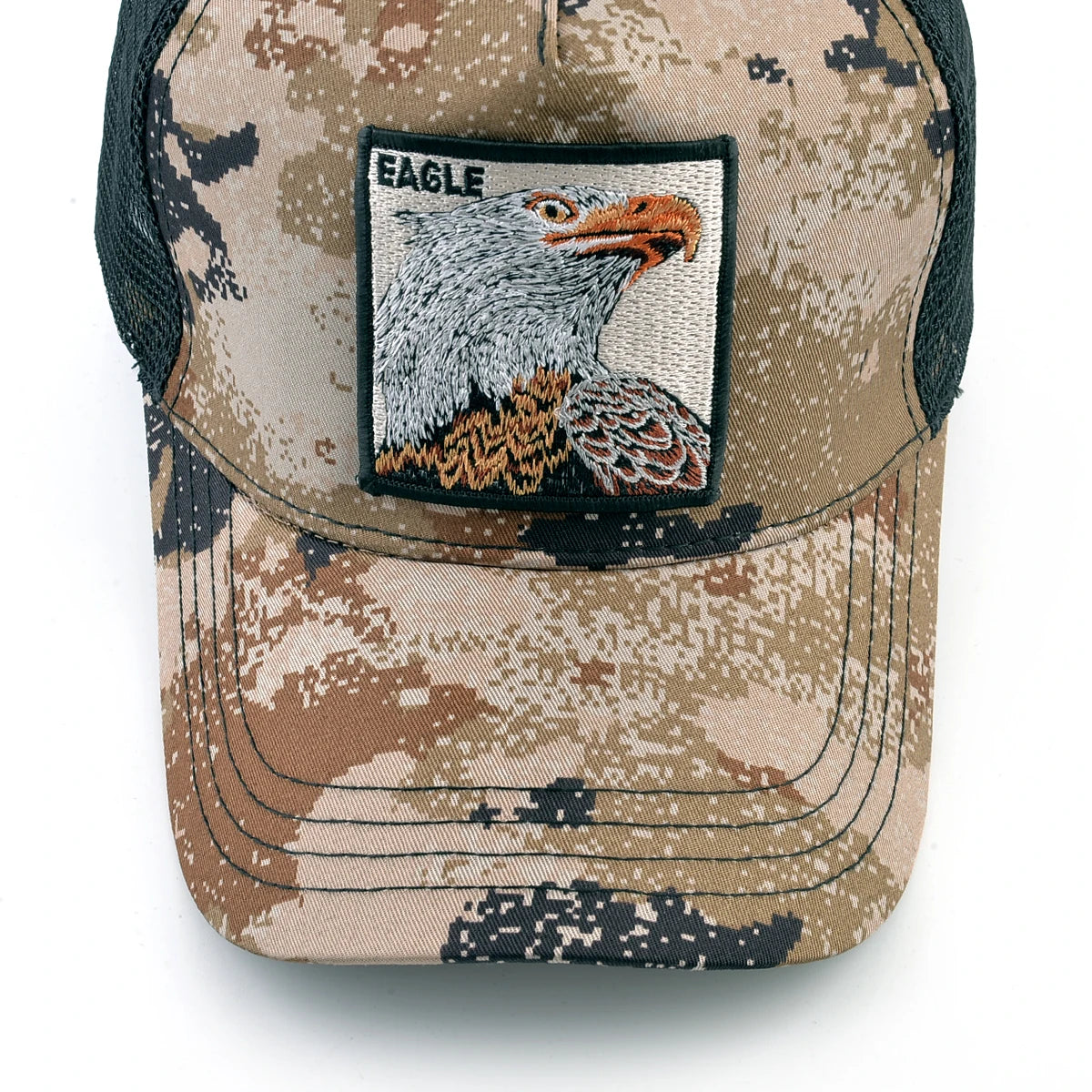 Men's Fashion Snapback Trucker Caps With Embroidery+Adjustable Visor