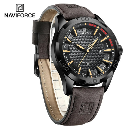 NAVIFORCE Men's Casual Military Quartz Sports Waterproof Wrist-Watch