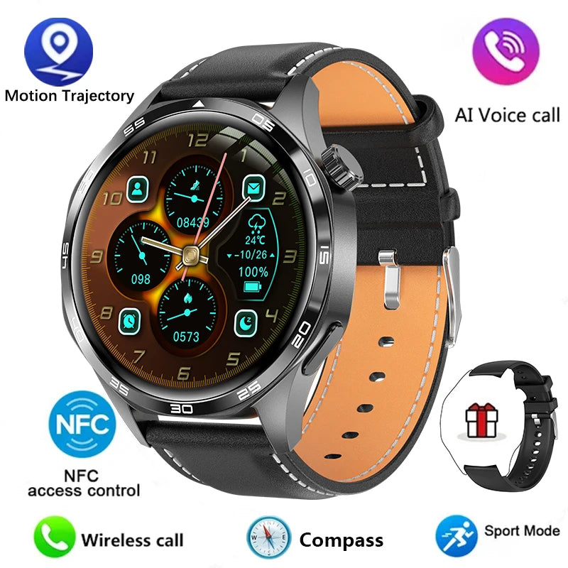 GT5 PRO Men's Smart Watch +AMOLED HD Screen+GPS