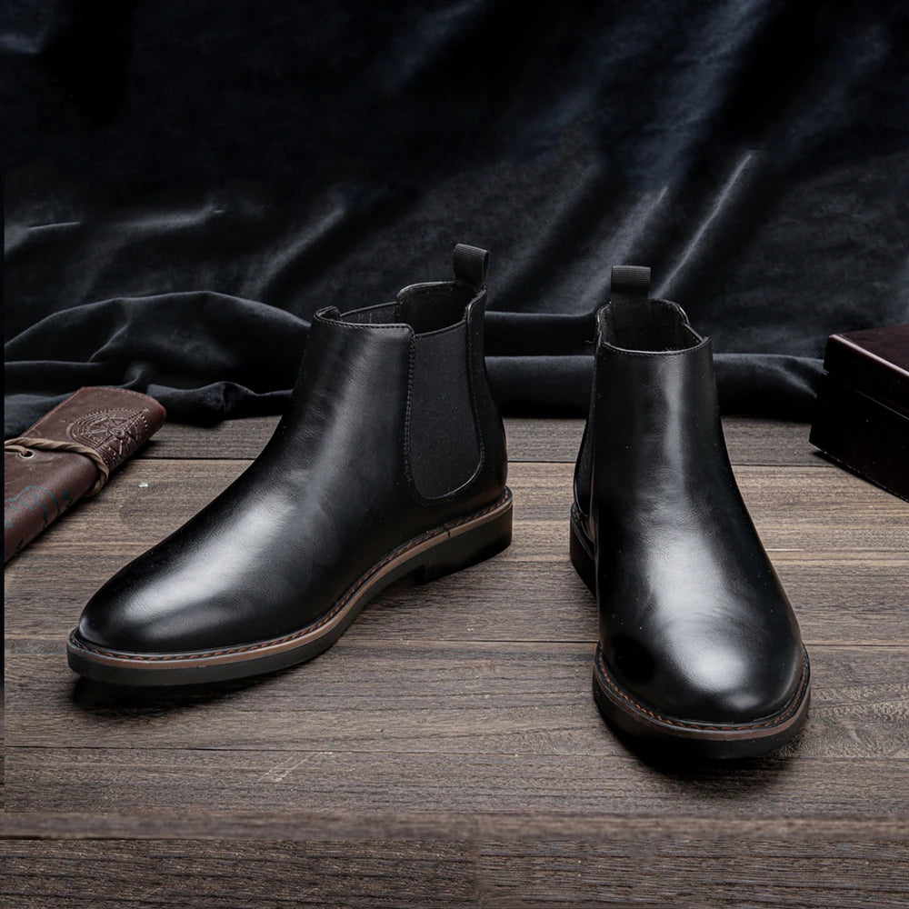 CHIROM SUPPLY Men's Retro Comfortable Dress Boots