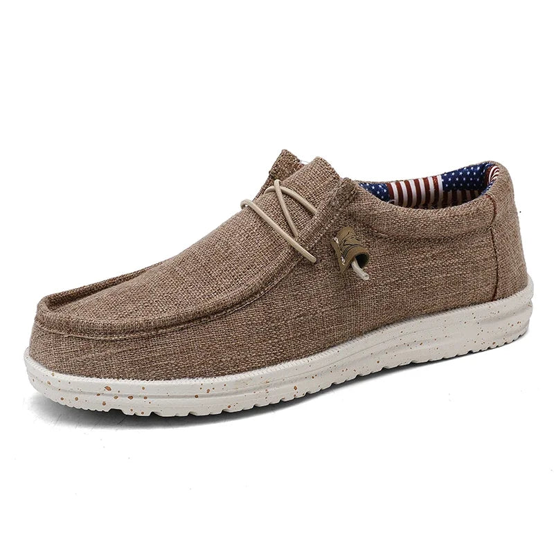 CHIROM SUPPLY Men's Lightweight Leisure Breathable Outdoor Canvas Shoes