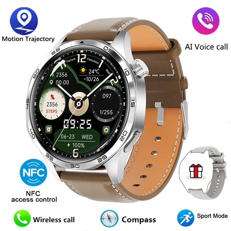 GT5 PRO Men's Smart Watch +AMOLED HD Screen+GPS