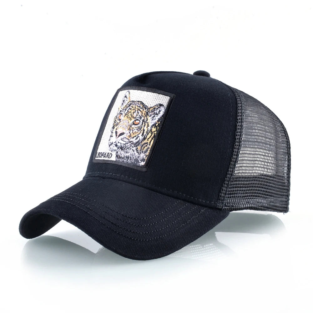Men's Fashion Snapback Trucker Caps With Embroidery+Adjustable Visor