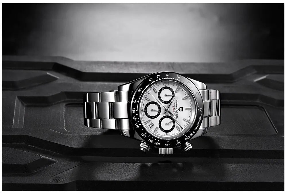 PAGANI DESIGN Men's Quartz Chronograph Luxury Business Watch.