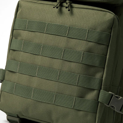 CHIROM SUPPLY Men's 50L Tactical Survival Backpack with Rucksack Bottle Holder.