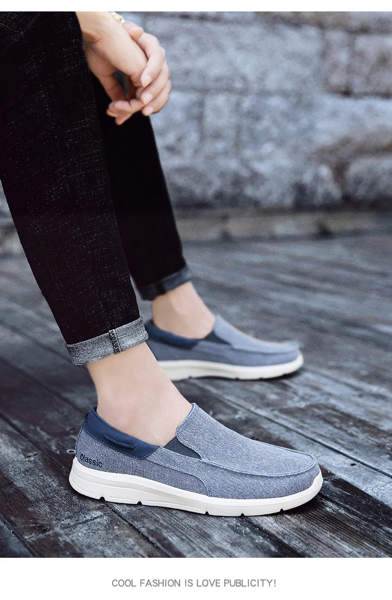CHIROM SUPPLY Men's Breathable Casual Lightweight Slip Sneakers