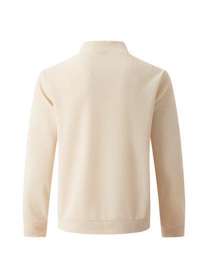 CHIROM SUPPLY Men's Casual Solid Color long-sleeved Jacket
