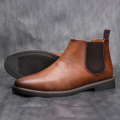 CHIROM SUPPLY Men's Retro Comfortable Dress Boots