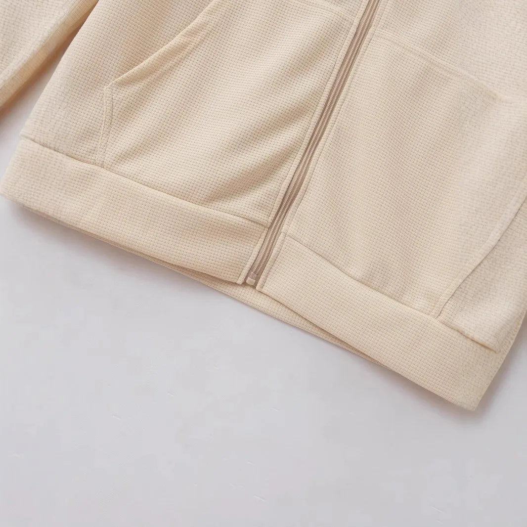 CHIROM SUPPLY Men's Casual Solid Color long-sleeved Jacket
