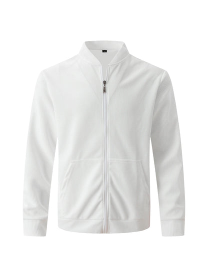 CHIROM SUPPLY Men's Casual Solid Color long-sleeved Jacket