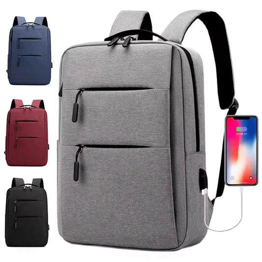 CHIROM SUPPLY Multi Layer Zippered Travel Laptop Backpack 15"