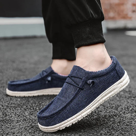 CHIROM SUPPLY Men's Lightweight Leisure Breathable Outdoor Canvas Shoes