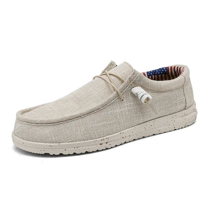 CHIROM SUPPLY Men's Lightweight Leisure Breathable Outdoor Canvas Shoes