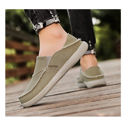 CHIROM SUPPLY Men's Comfortable Lightweight Slip-On Flat Shoes