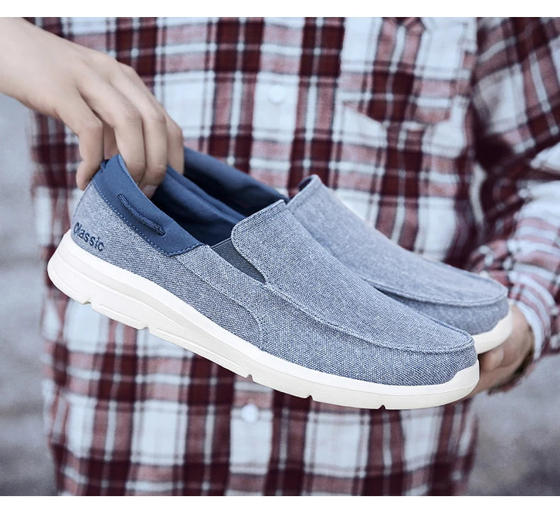 CHIROM SUPPLY Men's Breathable Casual Lightweight Slip Sneakers
