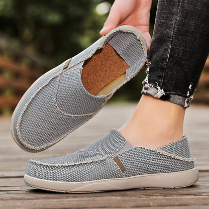 CHIROM SUPPLY Men's Comfortable Lightweight Slip-On Flat Shoes