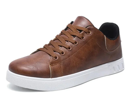 CHIROM SUPPLY Men's Classic Casual Leather Sneakers