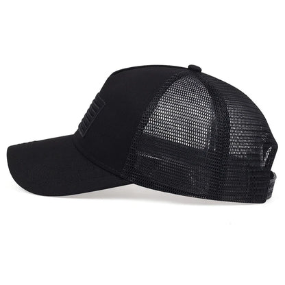 CHIROM SUPPLY Men's USA Flag Breathable Sport Trucker Snap On Hat