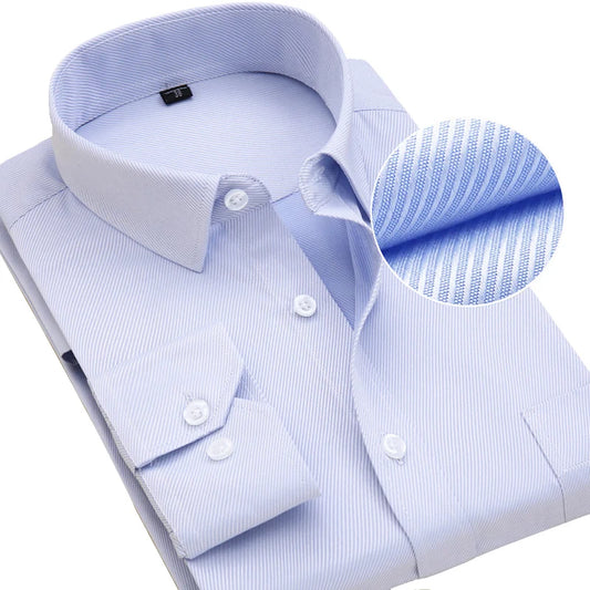 High-Quality Slim Fit Dress Shirts For Men (Business, Formal, Or Social Events)