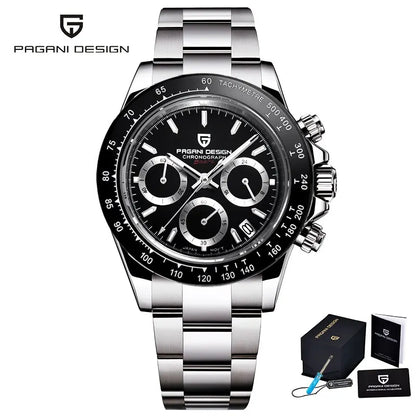 PAGANI DESIGN Men's Quartz Chronograph Luxury Business Watch.
