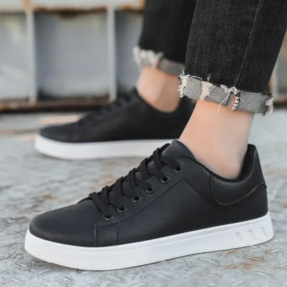 CHIROM SUPPLY Men's Classic Casual Leather Sneakers