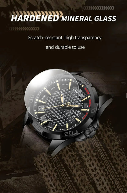 NAVIFORCE Men's Casual Military Quartz Sports Waterproof Wrist-Watch