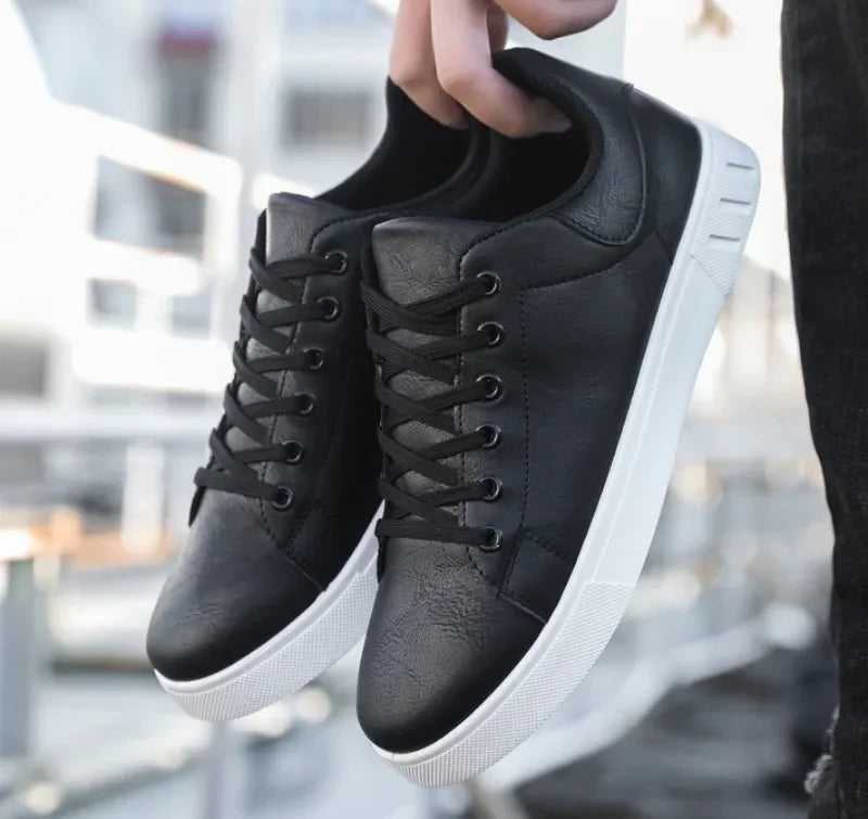 CHIROM SUPPLY Men's Classic Casual Leather Sneakers