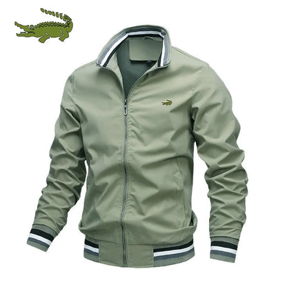 CARTELO Men’s Casual Army Cargo Windbreaker Jacket