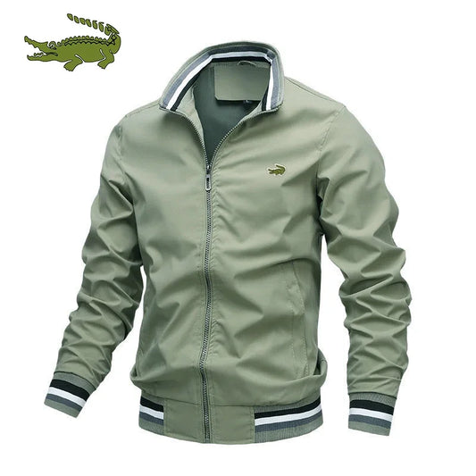 CARTELO Men’s Casual Army Cargo Windbreaker Jacket