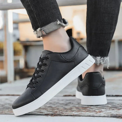 CHIROM SUPPLY Men's Classic Casual Leather Sneakers