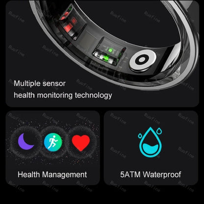Qring R09 Men's Fitness Tracker Waterproof Remote Control Electronic New Arrival Smart-Ring.