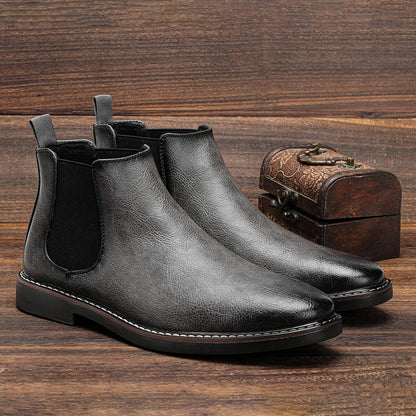 CHIROM SUPPLY Men's Retro Comfortable Dress Boots