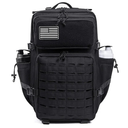 CHIROM SUPPLY Men's 50L Tactical Survival Backpack with Rucksack Bottle Holder.