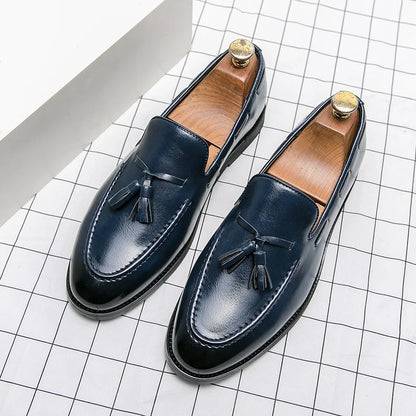 CHIROM SUPPLY Men's Brogues High Quality Leather Dress Shoes